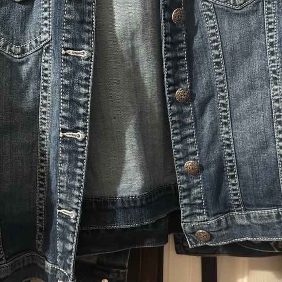 NWOT Silver Jean jacket - Picture 3 of 6